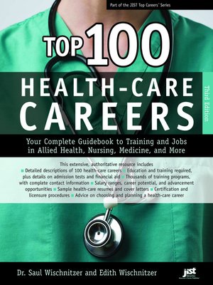 cover image of Top 100 Health Care Careers, 3rd Ed